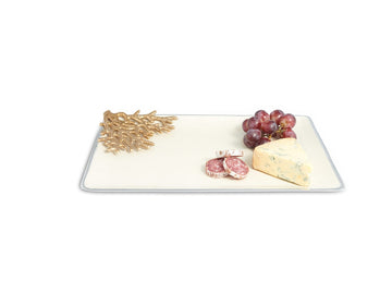 Coral 15" Tray Snow